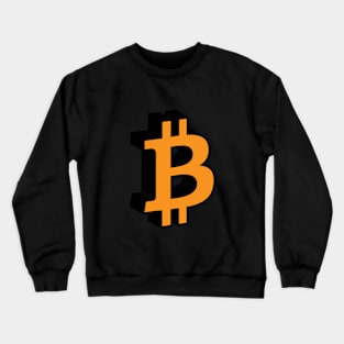 Bitcoin is The Future.  Hodl BTC Blockchain Design Crewneck Sweatshirt